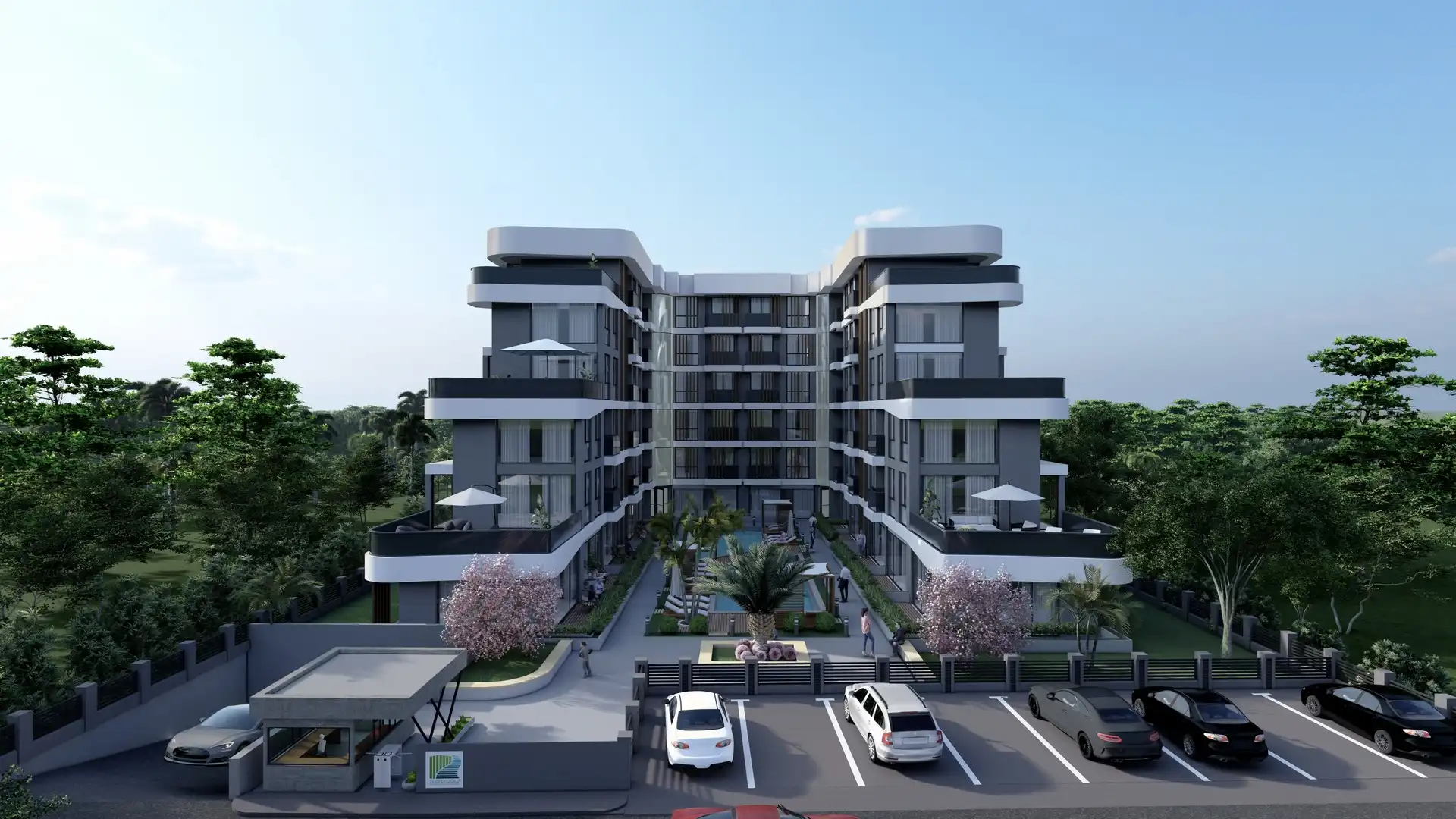 Изображение Современные квартиры в строящемся комплексе в Алтынташе под ВНЖ и гражданство